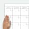 RoomMates Basics Dry Erase Calendar Peel & Stick Wall Decal